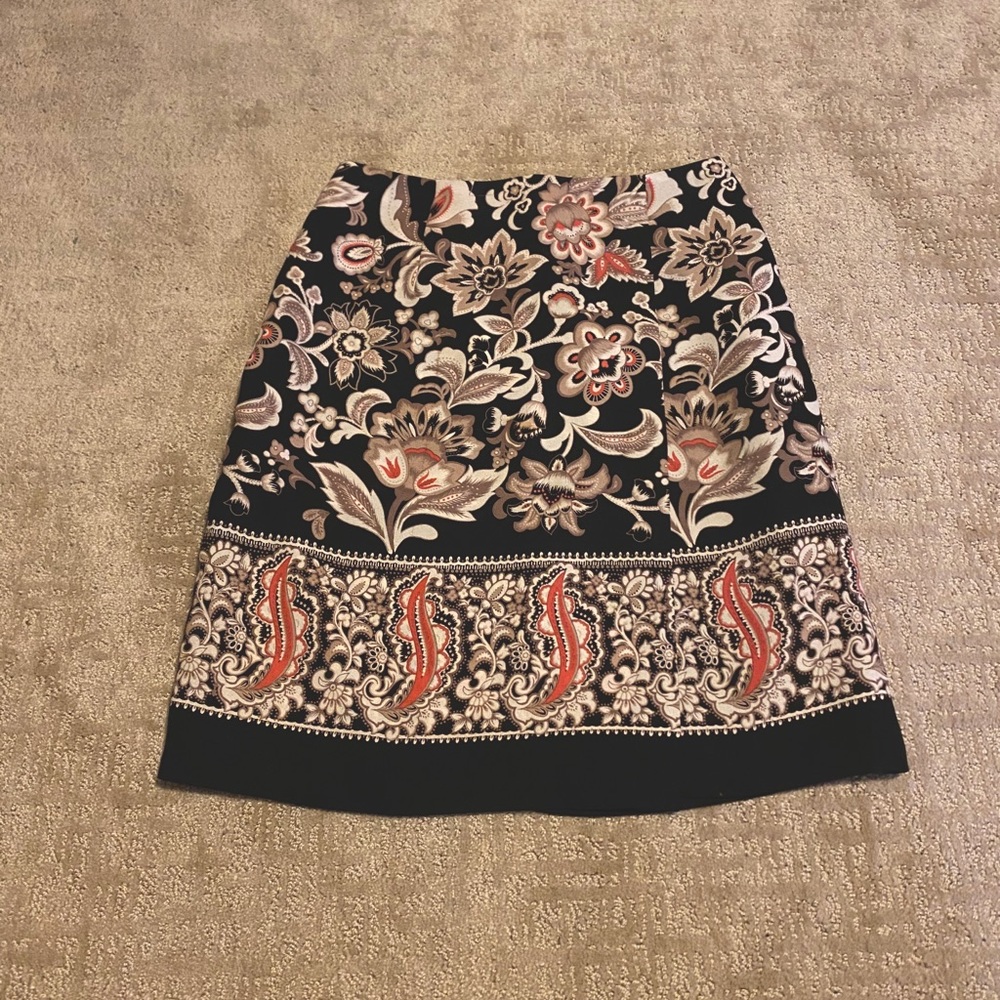 Vintage Floral Skirt